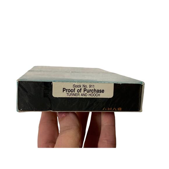 Turner & Hooch (VHS, 1996) Tom Hanks Vintage Touchstone Home Video - Picture 7 of 7